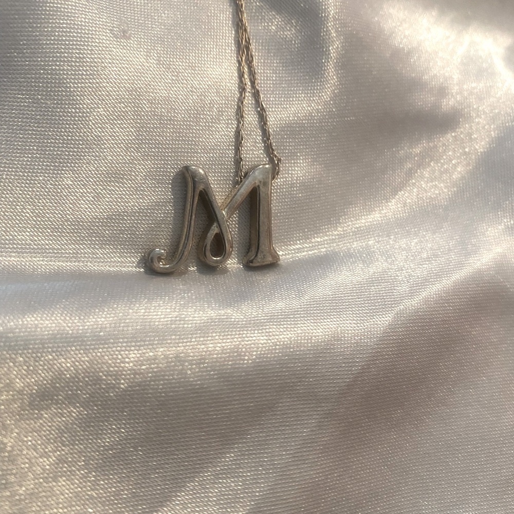 Initial necklace